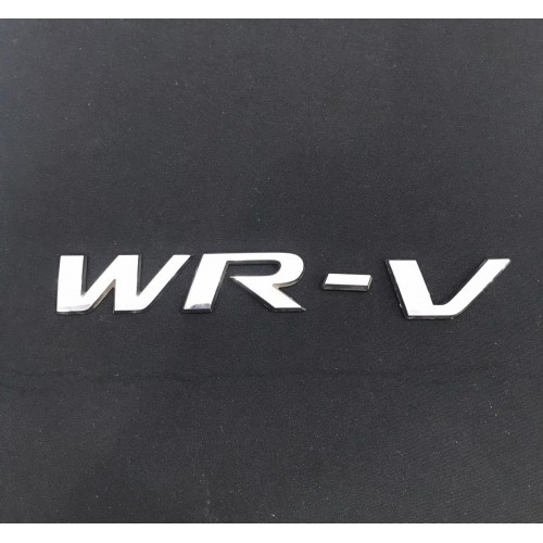 Emblema W-rv Traseiro Honda Wrv 2017/2021
