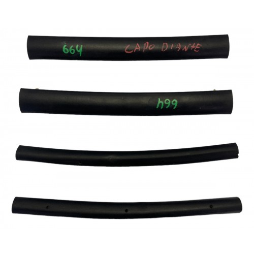 Kit Borracha Capo Dianteiro Ford Ecospor...