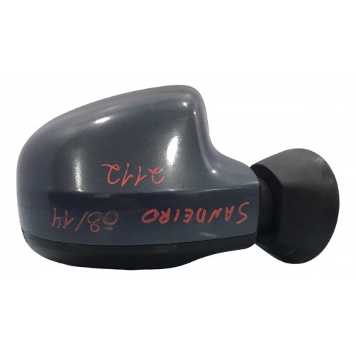 Retrovisor Manual Lado Direito Renault Sandero/logan 08/14