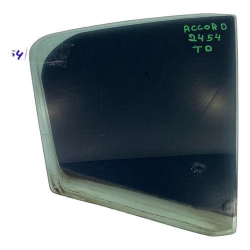 Vidro Fixo Porta Traseira Direita Honda Accord 2008/2009