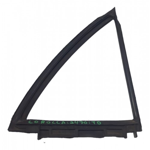 Borracha Vidro Fixo Traseira Direita Cor...