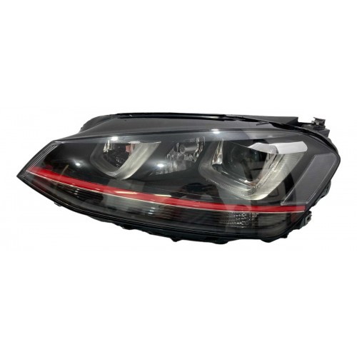 Farol Dianteiro Esquerdo Volkswagen Golf Gti 2014/2017