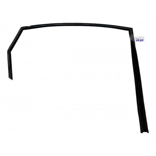 Borracha Canaleta Porta Tras.direita Hatch New Fiesta 11/21