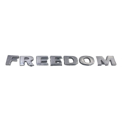 Emblema Traseiro Freedom Fiat Toro 2017/2021