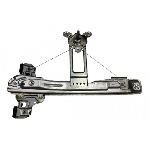 Maquina Vidro Manual Porta Traseira Esq ...