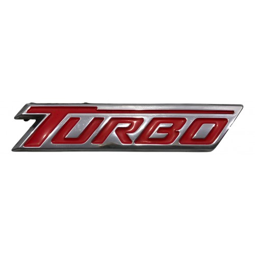 Emblema Turbo Tampa Traseira Cruze Sedan...